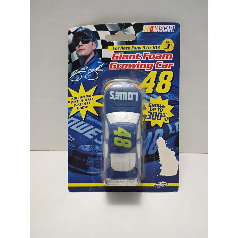 NASCAR Jimmie Johnson 48 Lowe's Giant Foam Growing Car 2009 Pro Image Sports New